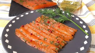 Saumon gravlax scandinave facile 🇸🇪🇳🇴🇫🇮🇮🇸🎄 258 [upl. by Silevi]