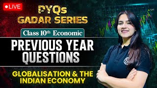 CBSE Class 10 Economics  Globalisation and The Indian Economy  Class 10 Economics By Ujjvala Mam [upl. by Earazed]