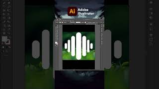 adobe illustrator tutorial Shots adobeillustrator Dropixel video [upl. by Llenej]