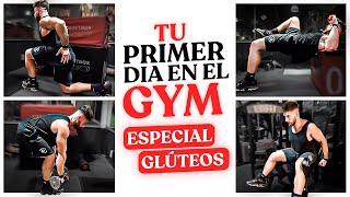 Cómo EMPEZAR a ENTRENAR GLÚTEOS en el GIMNASIO  GUIA Y RUTINA de GLÚTEOS PRINCIPANTES [upl. by Childs879]