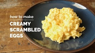 How to Make Creamy Scrambled Eggs  Yummy Ph [upl. by Copp]