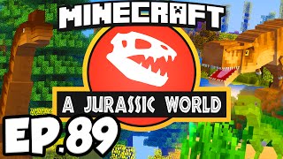 Jurassic World Minecraft Modded Survival Ep89  SMALLEST DINOSAUR EVER Dinosaurs Modpack [upl. by Jessabell]