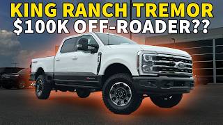 Is the 100K F350 King Ranch Tremor the ULTIMATE OFF ROAD truck [upl. by Aikehs]