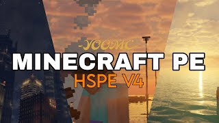 HSPE V4 SHADER ONE OF THE BEST SHADER FOR MCPEYOOMC [upl. by Anirat]