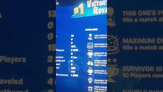 These stats made me amped gaming comeandplaythegame fortnite epicgames zerobuild [upl. by Fabi960]