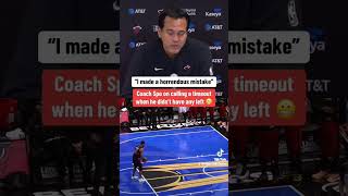 ERIK SPOELSTRA REGRETS CONTROVERSIAL DECISION [upl. by Marjy560]