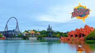 Islands of Adventure Universal Orlando  Complete Walkthrough Tour November 2023 [upl. by Yelhs664]