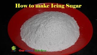 How to make Icing Sugar at home [upl. by Gorga]