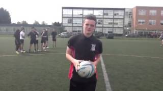 Burnham Grammar School senior football crossbar challenge 2014 [upl. by Iand]