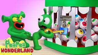 Pea Pea Protects His Candy  Kids Cartoon  Pea Pea Wonderland [upl. by Josey424]