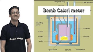 Bomb Calorimeter  Class 11th Thermodynamics  Physics wallah physicswallah JEENEET [upl. by Elocyn651]