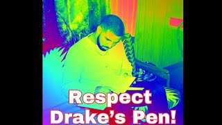 Is Drakes Pen Really Like that Or Does He Have An Asterisk drake hiphopartist hiphopculture [upl. by Ayar]