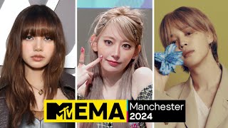 MTV EMA 2024  Kpop Winners [upl. by Tyne]