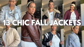 13 Chic amp Trendy Fall Jackets Fall Jacket Collection by Zara Amazon Shein Mango HampM and COS [upl. by Rochkind]