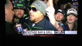 ‪Fox 11 News Overtime Live From The Backstage Bar amp Grill‬ [upl. by Schwitzer]