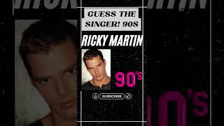 5 Seconds to Identify the 90s SINGER shorts singers 90ssongmusicquiz [upl. by Shirah]