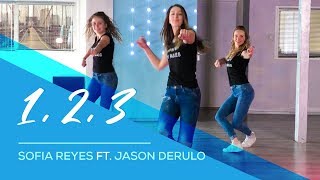 1 2 3  Sofia Reyes ft Jason Derulo  Easy Fitness Dance Video  Choreography [upl. by Jedlicka607]