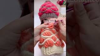 Crochet beanie tutorial👆 [upl. by Kowatch]