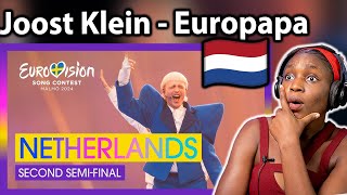 Joost Klein  Europapa LIVE  Netherlands 🇳🇱  Second SemiFinal  Eurovision 2024 [upl. by Kavanaugh]