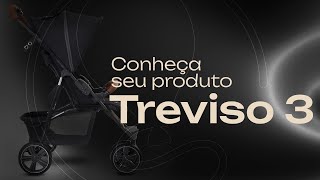 Conheça o Carrinho de bebê Treviso 3  manual em vídeo  ABC Design Brasil [upl. by Atteselrahc]