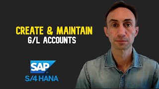 How to Create and Maintain a GL Accounts with FIORI app amp FS00 Tcode SAP S4HANA [upl. by Nnairam]