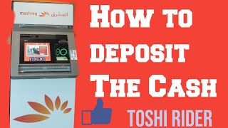 How to deposit the money in atm Mashreq neo bank [upl. by Tiat]