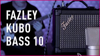 Fazley Kubo Bass 10 Bass Amplifier I Bax Music UK [upl. by Duston]