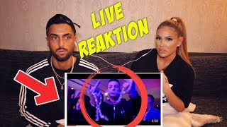 AZET ft ZUNA NOIZY  KRIMINELL live Reaktion  LishaampLou [upl. by Theron]