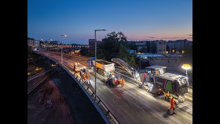 NachtschichtEinsatz Westendbrücke Berlin [upl. by Rachaba566]