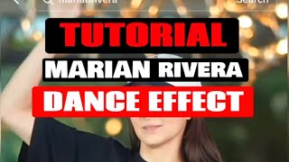 Marian Rivera Dance Moves  Video Effects Tutorial  Camera Effects Tutorial in Capcut marianrivera [upl. by Oeniri]