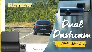 70mai A500S Pro Plus Dual Channel DashCam  Installation  Review  Sample Footage  Taigun GT [upl. by Meerak]