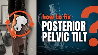 How to Fix Posterior Pelvic Tilt Complete Guide  Exercises [upl. by Ecissej]