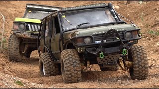 RC CRAWLER Extreme Models 4x4 off Road Group Rc Trail Festival Scale 110 Crawler Park [upl. by Phi]