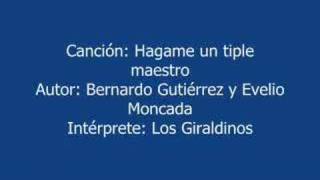 Hágame un tiple maestro  Musica Colombiana  Bambuco [upl. by Eca]