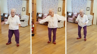 101YearOld Loves To Dance [upl. by Sirrad]