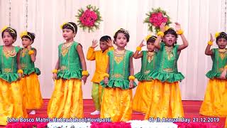 20192020 Annual Day UKG Dance [upl. by Aniwde]