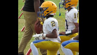 Korryn Mansfield  8th Grade Football Footage [upl. by Naarah280]