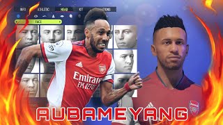 FIFA 22  PIERREEMERICK AUBAMEYANG PRO CLUBS CREATION [upl. by Korry]