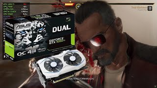 Terminator OVERCLOCKS the ASUS DUAL GTX 4GB 1050 Ti REDDIT Overclock Settings MK 11 BENCHMARKS [upl. by Ledah]