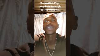 Mr JazziQ ft Vigro deep Fede freestyle by Tee Waziyela amapiano [upl. by Burrus]