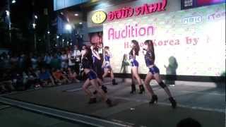 120418 LAPiSTARZ cover T♔ARA 티아라  TTL  CRY CRY  Audition Hello Korea 2012 [upl. by Mauchi877]