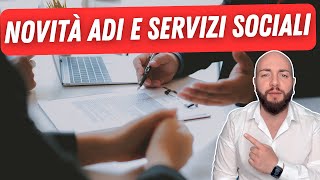 CONVOCAZIONE SERVIZI SOCIALI Adi la novità [upl. by Marquita]