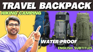 Best Rucksack Under 3000⚡Best Travel Backpack 2023⚡Top 5 Hiking Backpack In India [upl. by Alton]