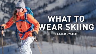 How to Layer for Skiing with Kaylin Richardson [upl. by Loralee]