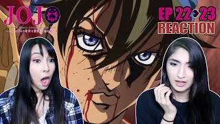 Volare Via  JoJos Bizarre Adventure Golden Wind Episodes 2223 Reaction Highlights [upl. by Vharat]