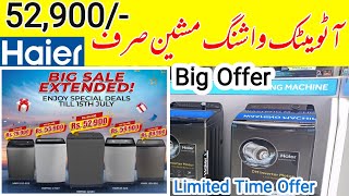 Haier Automatic Washing Machine Price  Bigg offer on Haier Top Load Washing Machine  Haier [upl. by Starbuck]