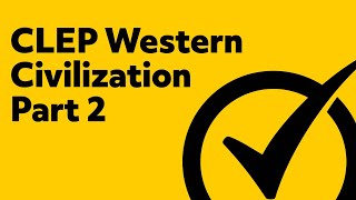 Best Free CLEP Western Civilization 2 Study Guide [upl. by Bethezel825]