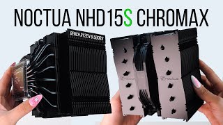 NOCTUA NHD15S CHROMAX BLACK 😱 SIGUE SIENDO EL quotCALIDADPRECIOquot AUN EN 2024 [upl. by Sitarski]