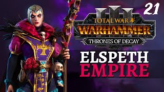 FLAGELLANTS SIEGE  Thrones of Decay  Total War Warhammer 3  Wissenland  Elspeth 21 [upl. by Ive712]