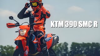 2025 KTM 390 SMC R  Upcoming Supermoto Bike [upl. by Nasya]